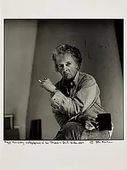 John Minihan, Maggi Hambling, London, 2004, silver gelatin print
