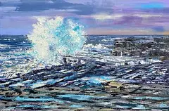 Henry Morgan, June Storm, Doolin, 2025, oil on canvas