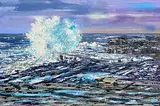 Henry Morgan, June Storm, Doolin, 2025, oil on canvas