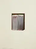 Ciarán Lennon, Single Colour Collection No.4, mixed media on copper on paper