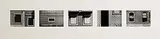 Sean Scully, Lisbon Facades, 1998, silver gelatin print - artist's proof number 6 from 10 aside from a numbered edition of 25
