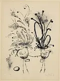 Ronald Searle, Untitled, 1967, lithograph on Arches Velum. - number 44 from an edition of 50