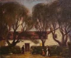 James Hamilton Mackenzie, Returning Home, oil on canvas