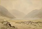 Joseph William Carey, Dhulough, watercolour on paper