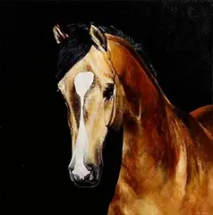 Tony O'Connor, Horse Study, 2022, oil on canvas