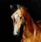 Tony O'Connor, Horse Study, 2022, oil on canvas