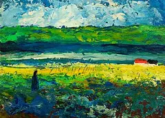 Daniel O'Neill, Returning Home, oil on board
