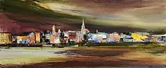 Kenneth Webb, Wexford Waterfront, oil on canvas