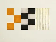 Sean Scully, Raval I, 1996, etching/aquatint on wove paper - number 16 from an edition of 24