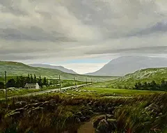 Eugene Conway, Towards Westport, oil on canvas
