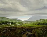 Eugene Conway, Towards Westport, oil on canvas