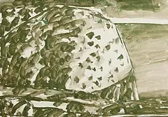 Headland, West Cork V by William Crozier, 1989, gouache on paper, offered Feb 2026