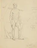 Mainie Jellett, Male Study