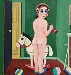 Jack Donovan, The Play Room, 2003, oil on board