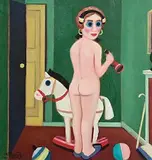 Jack Donovan, The Play Room, 2003, oil on board