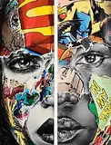 Sandra Chevrier, La Cage, Nous Sommes Uns (Diptych), 2021, giclee print - printer's proof aside from an edition numbered to 195