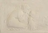 Rosamund Praeger, Faith Healing, moulded plaster plaque