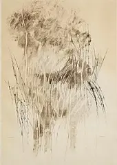 Holy Well 3 by Terence P. Flanagan, watercolour on paper, sold Feb 2026