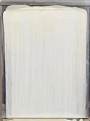 Ciarán Lennon, White Lens No. 7, 2005, acrylic on acrylic and aluminium panel