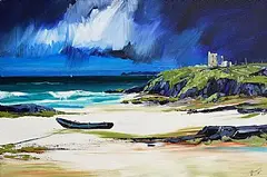 J.P. Rooney, Doagh Castle, North Donegal, oil on canvas