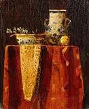 Martin Mooney, Rug, Silk and Lemon, 1995, oil on board