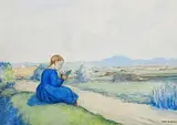 The Little Book by Jack Butler Yeats, 1906, watercolour on paper, sold Jan 2026