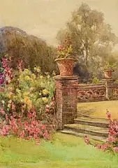 The Garden, Kilmurry by Mildred Anne Butler, watercolour on paper, sold Jan 2026