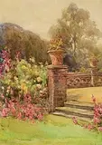 The Garden, Kilmurry by Mildred Anne Butler, watercolour on paper, sold Jan 2026