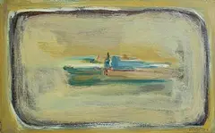 Patrick Collins, Rosses Point, oil on board