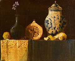 Martin Mooney, Chinese Ginger Jar, 1995, oil on board
