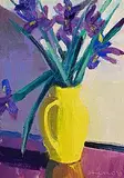Brian Ballard, Yellow Vase of Flowers