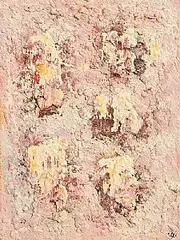 Pneuma Grid by John Kingerlee, oil on canvas, sold Jan 2026