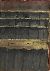 Charles Brady, Kitchen Dresser, 1966, oil on paper