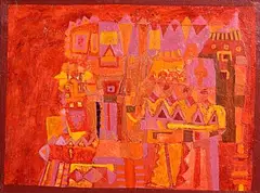Padraig Macmiadhachain, Untitled, oil on canvas