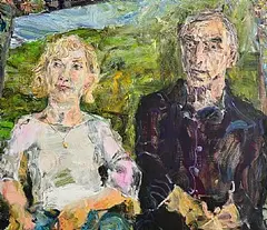 Nick Miller, Study for a Double Portrait, 2004, oil on canvas