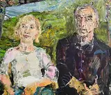 Nick Miller, Study for a Double Portrait, 2004, oil on canvas