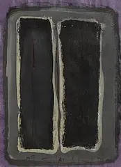 Untitled by Tony O'Malley, 1974, mixed media on paper, sold Jan 2026