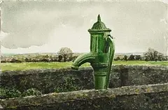 Martin Gale, Pump, 2006, watercolour on paper