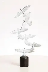 Jarlath Daly, Spring Birds, unique bronze