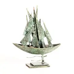 Ray Delaney, Sailing, 2025, unique bronze
