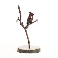 Valentin Bostan, Bird of Creation, unique bronze on granite base