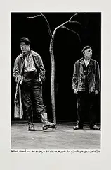John Minihan, Waiting for Godot, Old Vic, 1997, silver gelatin print