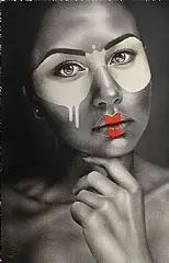 Fin DAC, Unaukasay - Pearl Lustre Twinkle, 2023, 8 colour screenprint on 410gsm Somerset satin paper - number 6 from an edition of 8
