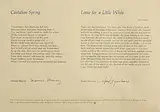 Seamus Heaney, Castalian Spring and Loose for a Little While, broadsheet - from an edition of 150 copies