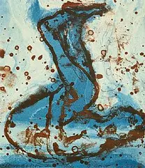 Hughie O'Donoghue, Immersion I, 2003, carborundum - number 90 from an edition of 100