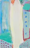 Tony O'Malley, White Space, Bahamas, 1983, mixed media on card