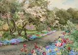 Garden at Kilmurry by Mildred Anne Butler, watercolour on paper, sold Nov 2025