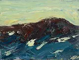Seán McSweeney, The Sea, oil on board