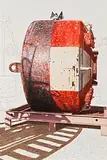 John Doherty, Bouy at Rest, acrylic on card