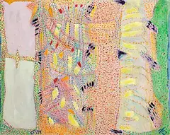 Tony O'Malley, Morning Painting Bahamas, 1983, acrylic on canvas